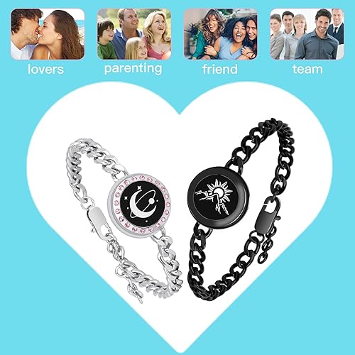 Couple Bracelet – Touch, Vibration & Bluetooth