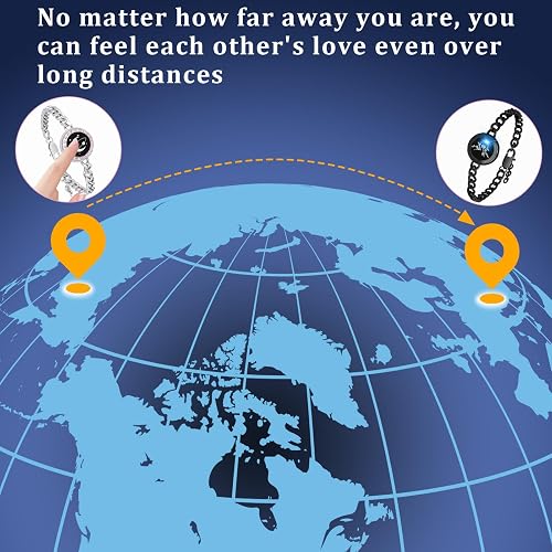 Couple Bracelet – Touch, Vibration & Bluetooth